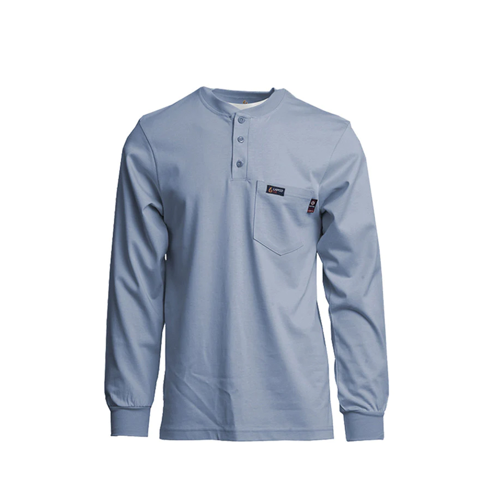 Lapco FR Henley Tee - Blue from GME Supply